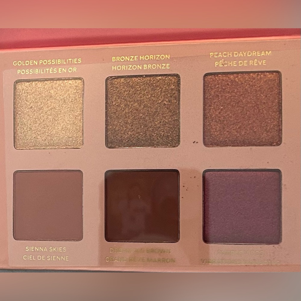 Mary Kay warm hues Eyeshadow palette Collection